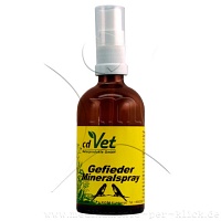 GEFIEDER Mineralspray vet. - 100ml - Haut & Gefieder