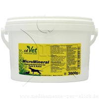 MICROMINERAL vet. - 3000g - Vitamine & Mineralstoffe
