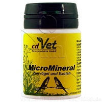 MICROMINERAL Tauben/Ziervögel - 25g - Haut & Gefieder