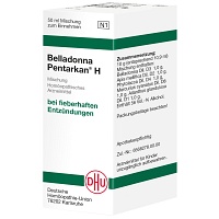 BELLADONNA PENTARKAN H Mischung - 50ml - Komplex allgemein