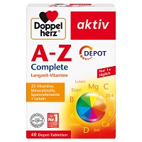DOPPELHERZ A-Z Depot Tabletten - 40Stk - Für die Augen