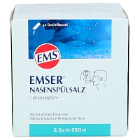 EMSER Nasenspülsalz physiologisch Btl. - 50Stk - Nase