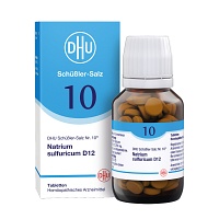 BIOCHEMIE DHU 10 Natrium sulfuricum D 12 Tabletten - 200Stk - DHU Nr. 9 & 10