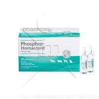 PHOSPHOR HOMACCORD ad us.vet.Ampullen - 50Stk - Homöopathie