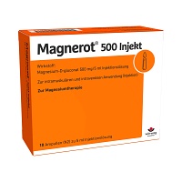 MAGNEROT 500 Injekt Ampullen - 10X5ml - Magnesium