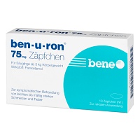 BEN-U-RON 75 mg Suppositorien - 10Stk - Grippe & Fieber