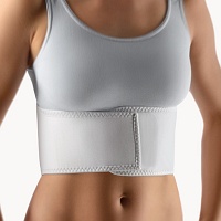 BORT Rippengürtel Damen M weiß - 1Stk