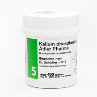 BIOCHEMIE Adler 5 Kalium phosphoricum D 6 Tabl. - 400Stk