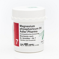 BIOCHEMIE Adler 7 Magnesium phosphoricum D 6 Tabl. - 400Stk