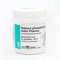 BIOCHEMIE Adler 9 Natrium phosphoricum D 6 Tabl. - 400Stk