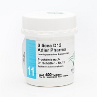 BIOCHEMIE Adler 11 Silicea D 12 Tabletten - 400Stk