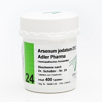 BIOCHEMIE Adler 24 Arsenum jodatum D 12 Tabletten - 400Stk