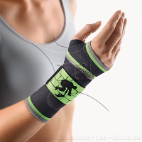 BORT ManuBasic Sport Bandage re.XS schw./grün - 1Stk