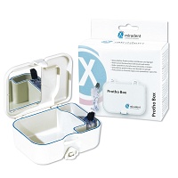 MIRADENT Prothesen-Aufbewahrungsbox Protho Box - 1Stk - Pflegeprodukte für die Dritten