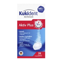 KUKIDENT Aktiv Plus Tabs - 99Stk - Pflegeprodukte für die Dritten