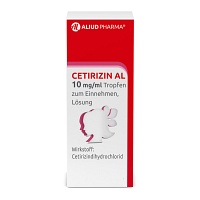 CETIRIZIN AL 10 mg/ml Tropfen zum Einnehmen - 2X10ml - Allergien
