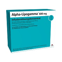 ALPHA-LIPOGAMMA 600 mg Infusionslsg.-Konzentrat - 10X24ml - Diabetische Nervenstörung