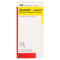 KALINOR retard P 600 mg Hartkapseln - 100Stk - Kalium