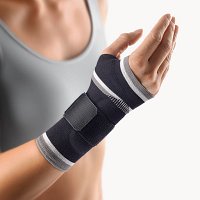 BORT ManuBasic Bandage links M schwarz - 1Stk