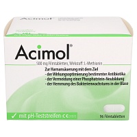 ACIMOL mit pH Teststreifen Filmtabletten - 96Stk - Blasenentzündung