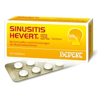 SINUSITIS HEVERT SL Tabletten - 40Stk - Alles für das Kind