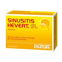 SINUSITIS HEVERT SL Tabletten - 100Stk - Erkältung & Schmerzen