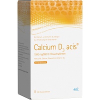 CALCIUM D3 acis 1000 mg/880 I.E. Brausetabletten - 100Stk - Für Haut, Haare & Knochen