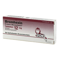 BROMHEXIN Krewel Meuselb.Tabletten 12mg - 20Stk - Hustenlöser