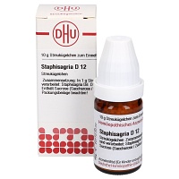 STAPHISAGRIA D 12 Globuli - 10g - R - T
