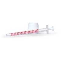 KOLBENPIPETTE 1 ml inkl.Einsatz u.Verschluss GL 18 - 1Stk