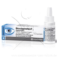 SICCAPROTECT Augentropfen - 10ml - gereizte Augen