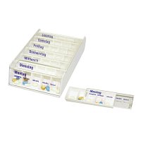 ANABOX 7 Tage Wochendosierer weiß - 1Stk - Tablettenteiler & -dispenser