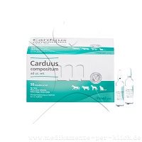 CARDUUS COMPOSITUM ad us.vet.Ampullen - 50X5ml - Homöopathie