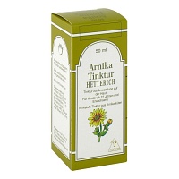 ARNIKA TINKTUR Hetterich - 50ml - Gelenk-, Kreuz- & Rückenschmerzen, Sportverletzungen