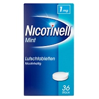 NICOTINELL Lutschtabletten 1 mg Mint - 36Stk - Raucherentwöhnung