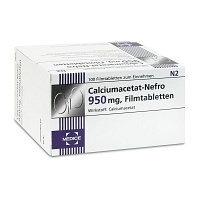 CALCIUMACETAT NEFRO 950 mg Filmtabletten - 100Stk