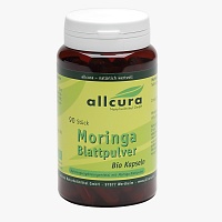 MORINGA BLATTPULVER Bio Kapseln - 90Stk