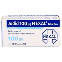 JODID 100 HEXAL Tabletten - 100Stk - Iod & Fluor