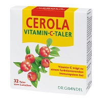 CEROLA Vitamin C Taler Grandel - 32Stk - Vitamine