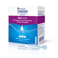 HYLO-VISION Gel sine Einzeldosispipetten - 20X0.35ml - Trockene Augen