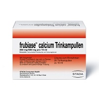 FRUBIASE CALCIUM T Trinkampullen - 20Stk - Calcium
