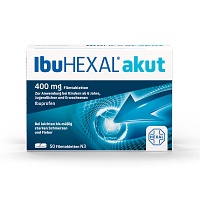 IBUHEXAL akut 400 Filmtabletten - 50Stk - Kopfschmerzen & Migräne