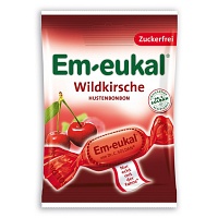 EM-EUKAL Bonbons Wildkirsche zuckerfrei - 75g - Bonbons zuckerfrei