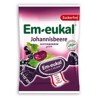 EM-EUKAL Bonbons Johannisbeere gefüllt zuckerfei - 75g - Bonbons zuckerfrei