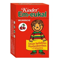 EM-EUKAL Kinder Bonbons zuckerhaltig Pocketbox - 40g - Kinderbonbons