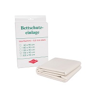 BETTEINLAGE Gummiplatte 0,3 mm 90x150 cm weiß - 1Stk