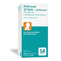 AMBROXOL 15 Saft-1A Pharma - 100ml - Hustenlöser