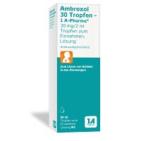 AMBROXOL 30 Tropfen-1A Pharma - 50ml - Husten und Erkältung