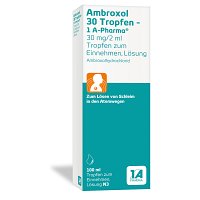 AMBROXOL 30 Tropfen-1A Pharma - 100ml - Husten und Erkältung