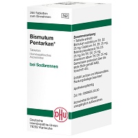 BISMUTUM PENTARKAN Tabletten - 200Stk